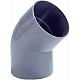 pvc hwa bocht mof spie 80mm 45