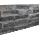 Muurblok - Alp.X.828 - 60x12x15 cm - grijs - zwart   gemêleerd