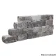 Muurblok - Alp.X.843 - 20x20x15 cm - licht grijs gemêleerd