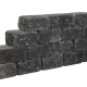 Muurblok - Alp.X.857 - 40x20x15 cm - antraciet