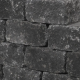 Muurblok - Alp.X.867 - 50x20x15 cm - antraciet
