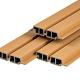 PuraTech 55 composiet blokprofiel dubbel 3,3 x 17,0 x 390 cm, Ceder, fijne houtnerf ( werkbreedte 14