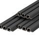 PuraTech 30 composiet triple profiel 3,3 x 17,0 x 390 cm, ebony black, fijne houtnerf ( werkbreedte 