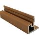 PuraTech composiet eindprofiel 5,8x5,8x290 cm teak