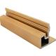 PuraTech composiet eindprofiel 5,8x5,8x290 cm cedar