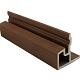 PuraTech composiet eindprofiel 5,8x5,8x290 cm ipé
