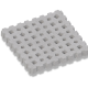 Oud Hollands Weave 100x100x10 cm - Antraciet