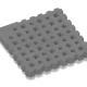 Oud Hollands Weave Binnenhoek 100x100x10 cm - Antraciet