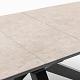 Torino - Uitschuifbare eettafel 180/220x100 cm Antraciet