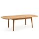 Madera - Uitschuifbare eettafel van teak hout hout 180/240-100 cm Teak