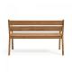Helsinki - Tuinbank van teak hout 140 cm Teak