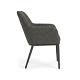 Belfort - Dining tuinstoel met armleuning Antraciet