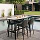 Belfort - Barkruk outdoor Antraciet