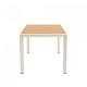 Paros - Eettafel 210x90 cm Teak - Zand