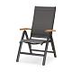 Paros - Klapstoel Antraciet