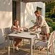Palazzo - Dining tuinstoel met armleuning Zand
