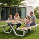 Buddy - Picknicktafel  Polywood - Zand