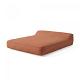 Twin - Opblaasbare twin lounger met lage rugleuning Terracotta