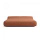 Twin - Opblaasbare twin lounger met lage rugleuning Terracotta