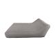 Lounge - Opblaasbaar 2-persoons ligbed met hoge rugleuning Antraciet