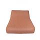 Lounge - Opblaasbaar 2-persoons ligbed met hoge rugleuning Terracotta