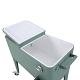 Icy - Koelbox met wieltjes Groen