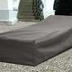 Beschermhoes voor ligbedden 200x75x40cm Donkergrijs
