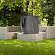 Beschermhoes voor loungekussens 75x75x90cm Donkergrijs