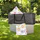 Beschermhoes voor kussens 125x40x50cm  Donkergrijs
