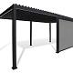 Zijscherm/screen voor Cadiz 360 cm Antraciet
