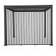 Vertical - Zijwand verticaal 123 cm (voor Cadiz wand 400 cm) Antraciet