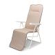 Chiemsee - Camping relaxstoel Wit - Beige