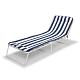 Chiemsee - Camping ligbed Wit - Blauw